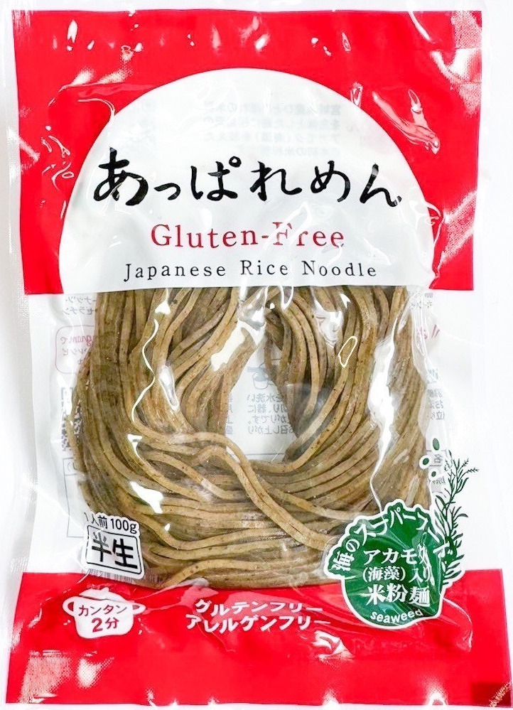 ゆで時間2分の生めん1食（100g）常温保存可能です